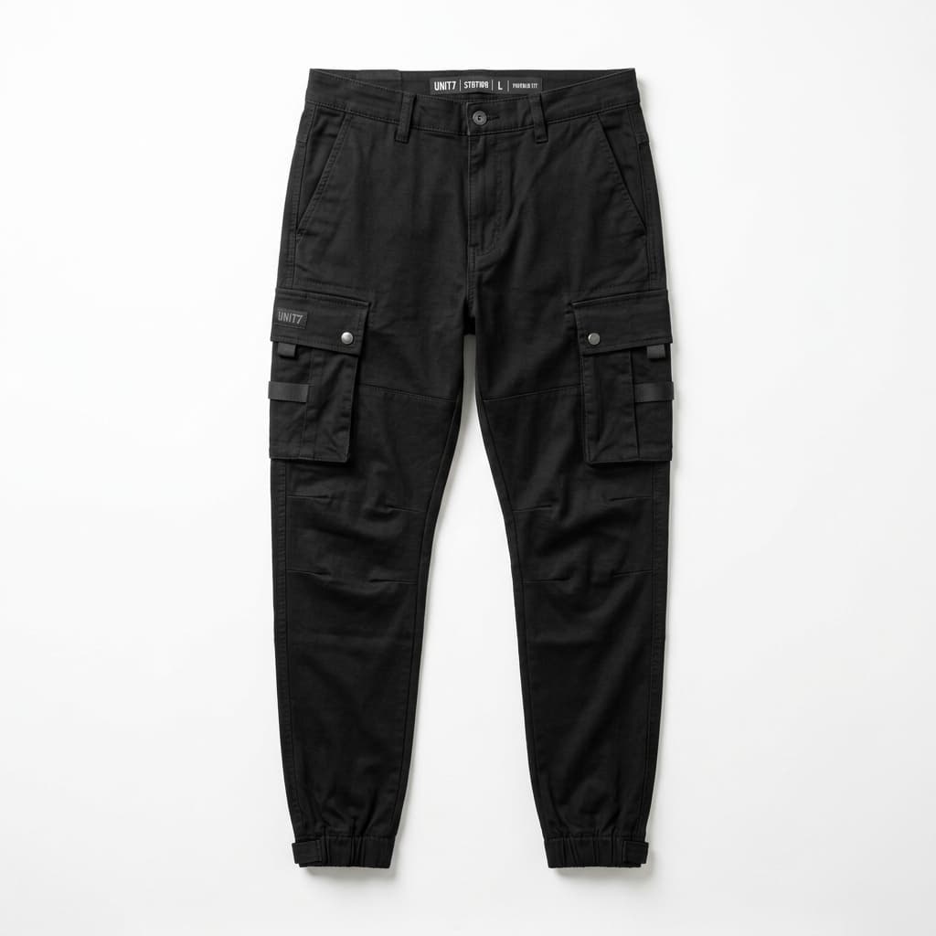 Cargo Noir Streetwear