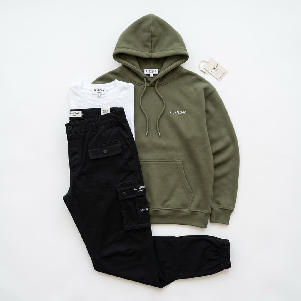 Look Urbain — Cargo + Hoodie